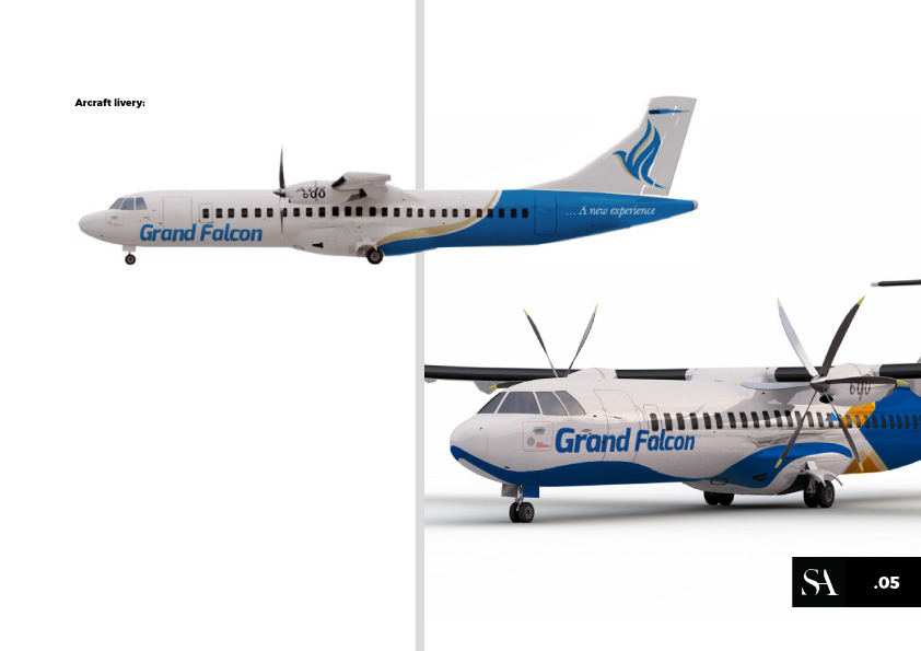 Grand Falcon Domestic Airline Visual System - Grand Falcon Airlines
