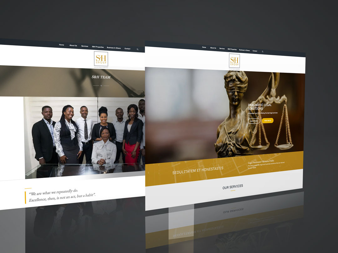 S&H Group Corporate Brand & Legal Practice Identity artifact 2