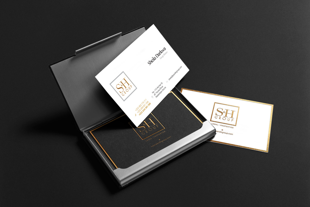 S&H Group Corporate Brand & Legal Practice Identity artifact 4