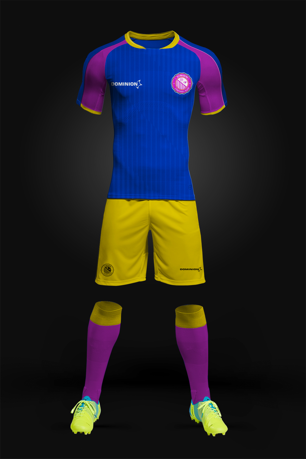 Vision Football Club Rebrand & Kit Architecture - Vision Football Club